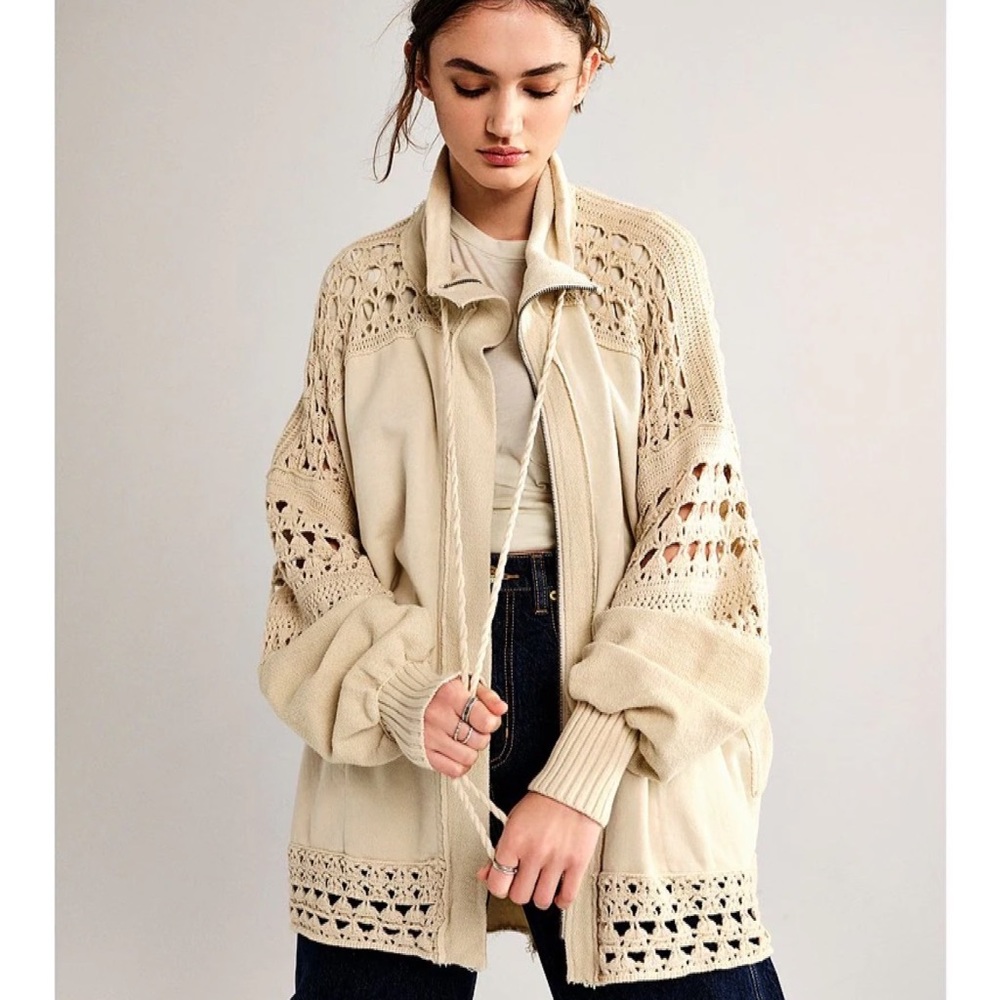 Free People Knit Jacket